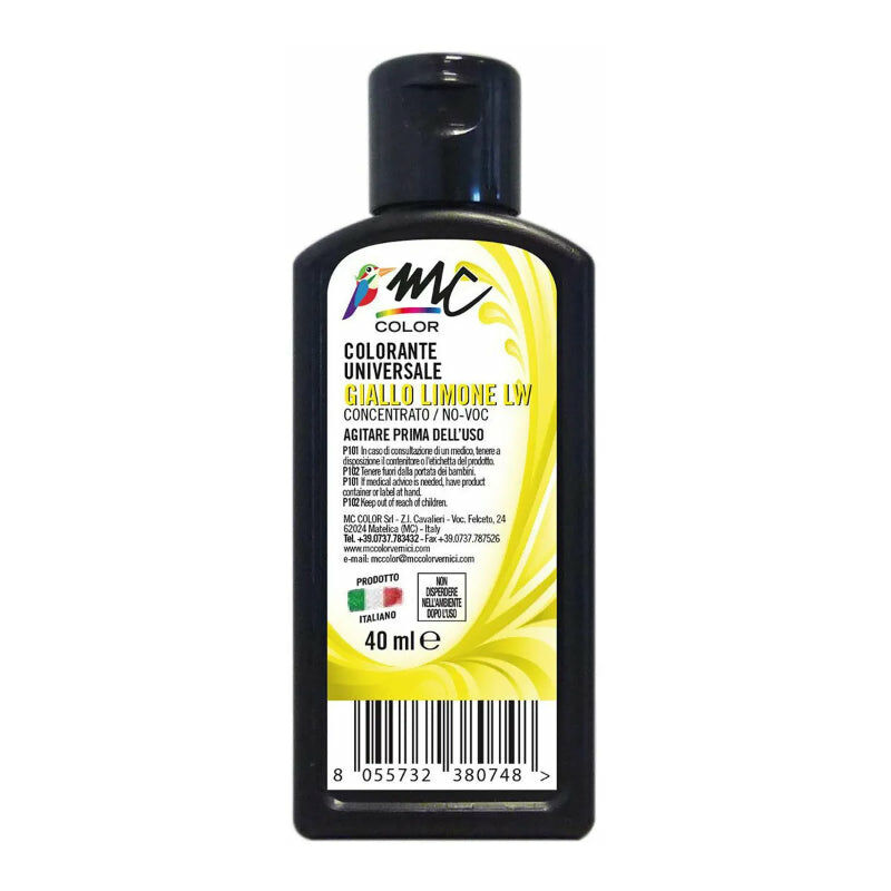 Image of Colorante universale concentrato - 40 ml / Giallo limone LW