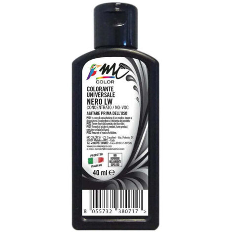 COLORANTE UNIVERSALE ml. 40 NERO