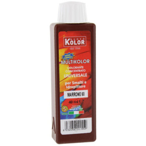 Colorante universale ml.40 marr.ossido   60rl - 12 pz
