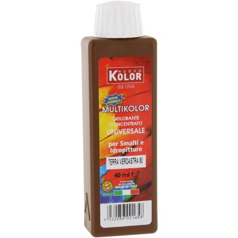 COLORANTE UNIVERSALE ML.40 TERRA BRUC. 80RL. Prezzo per 1 pezzo.