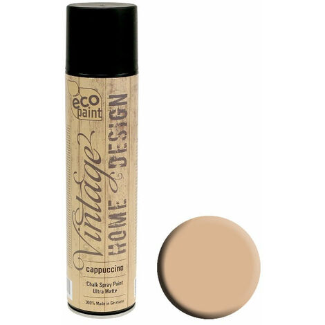 Colorante / Vernice spray opaca "Vintage home design da 400 ml / Cappuccino