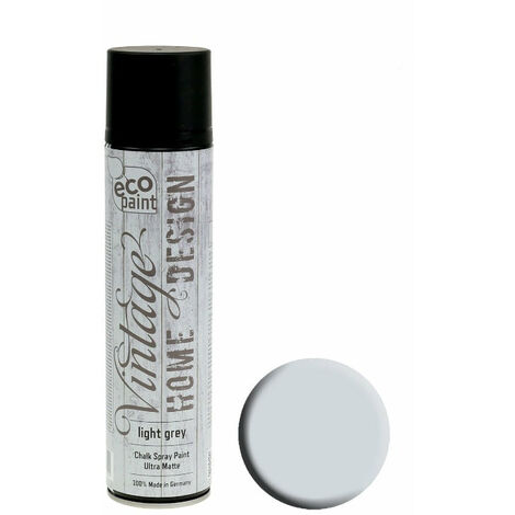 Colorante / Vernice spray opaca "Vintage home design da 400 ml / Light grey