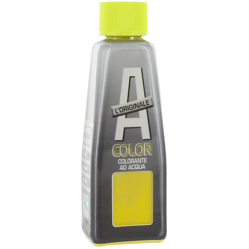 Image of Acolor - colorante acqua 9 giallo limone ml 45 8033972820262 edilizia