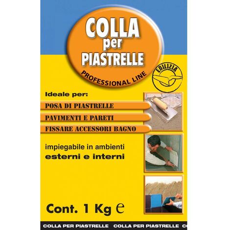 Colorchimica Colla per Piastrelle - 1 kg - Ideale Interni/Esterni