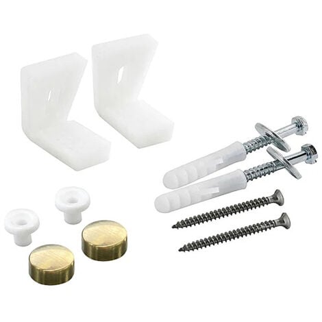 Colore Brushed Brass Toilet Pan Floor Fixing Kit