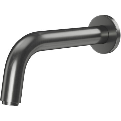 Colore Gunmetal Grey Round Bath Spout