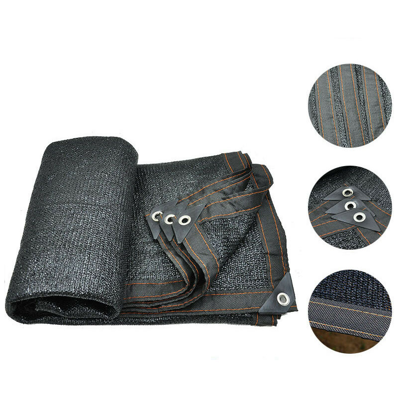 Colore nero HDPE Pianta Tende da Sole Uv
