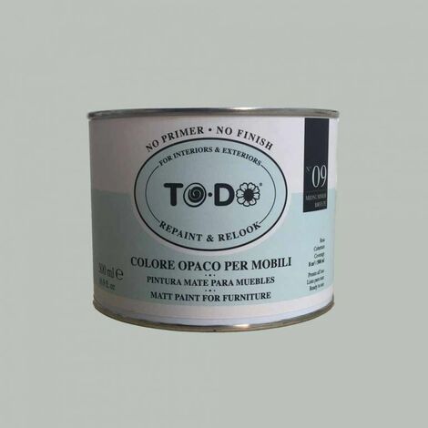 Colore Opaco per Mobili Fleur Interni ed Esterni 500 ml - Colore: Midsummer Breeze