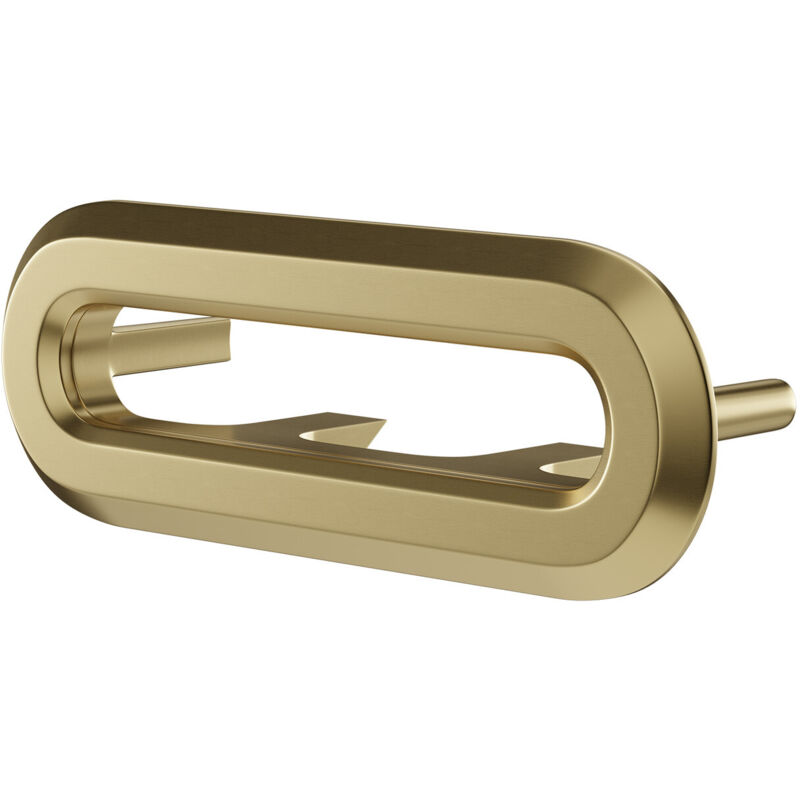 Image of Colore - Oval Brushed Brass Basin&hellip;