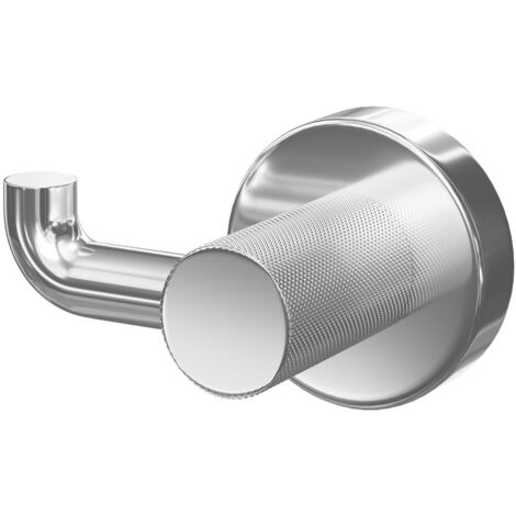 Colore Polished Chrome Industrial Style Robe Hook