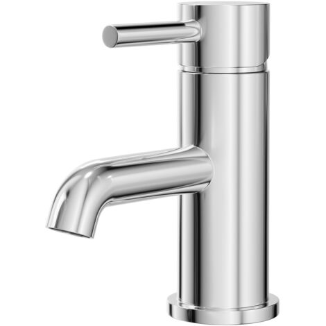 Colore Round Polished Chrome Mono Basin Mixer Tap