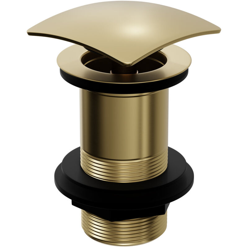 Image of Colore - Square Brushed Brass Unslotted&hellip;