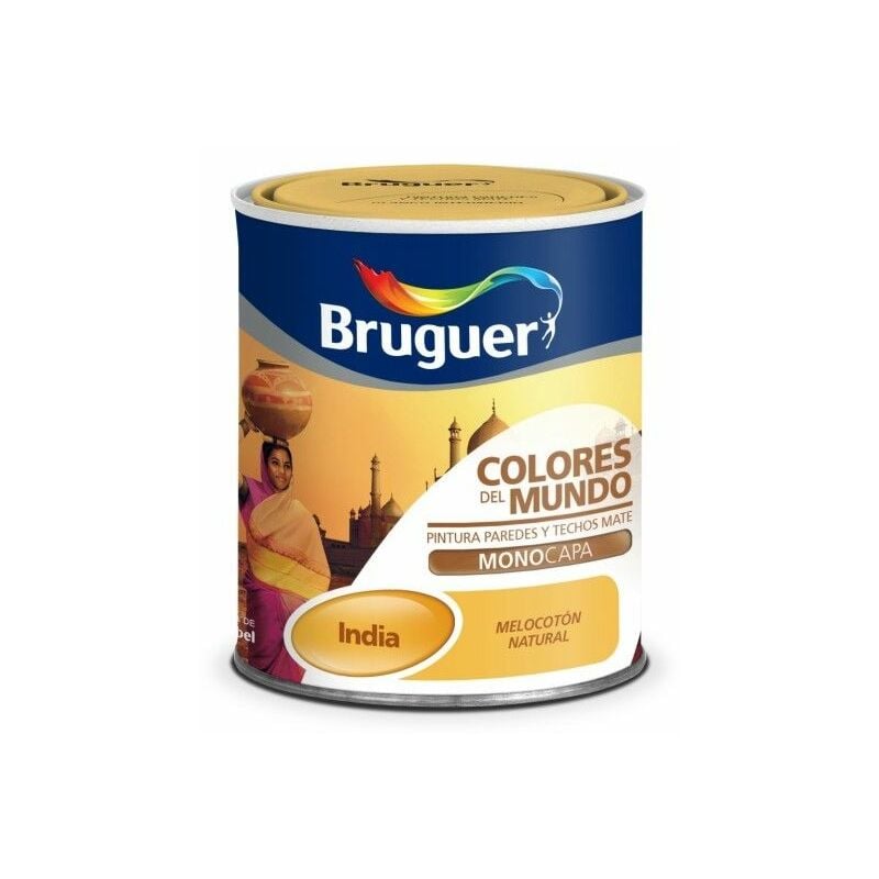 

Pintura Plastica Mate Monocapa Cm India Melocoton Interme 4l