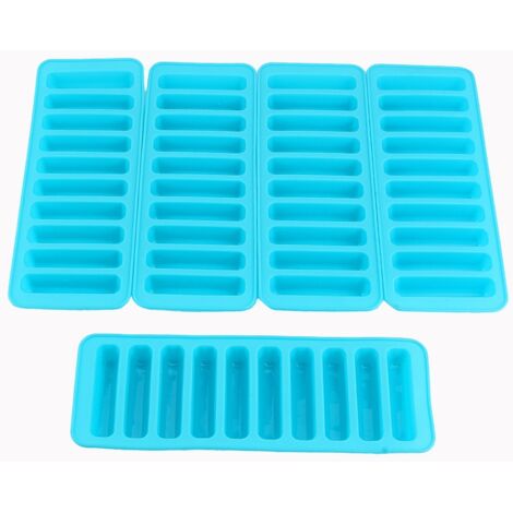 Colorful Cylinder Ice Cubes Tray Freeze Mould Fondant Chocolate Mold Make Silcone