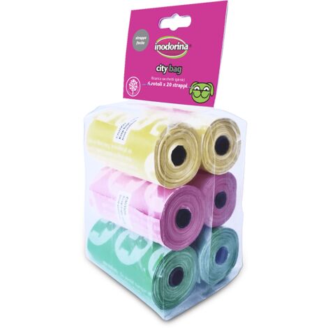 Colori del toilette con palla foost 6 x 20 sacchi