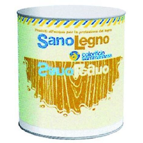 Colorificio Sammarinese Impregnante 'Sanolegno'  Lt. 0,750 Castagno Cf. 6 Pz