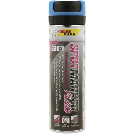 ColorMark Spotmarker - professioneller Markierspray 500ml, blau