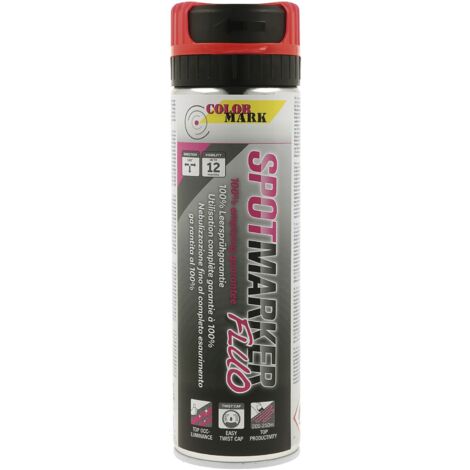 ColorMark Spotmarker - professioneller Markierspray 500ml, rot