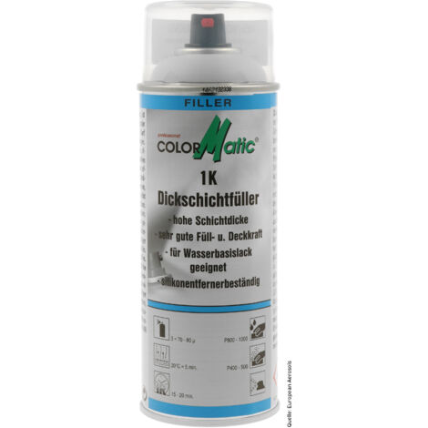 ColorMatic 1K Dickschichtfüller schwarz 400ml 385575