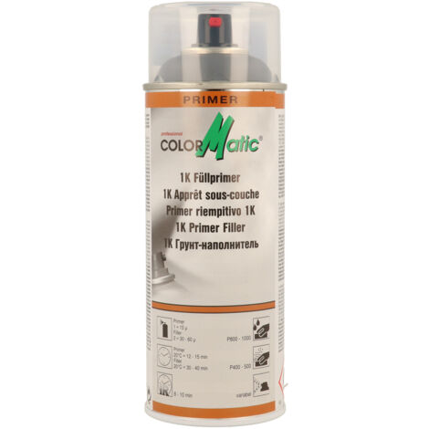 COLORMATIC - Apprêt sous-couche de remplissage gris lumineux - aérosol de 400ml - 882432