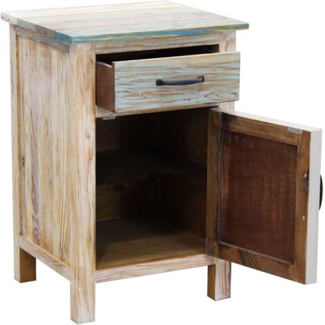 COLORWOOD - comodino in legno colorato