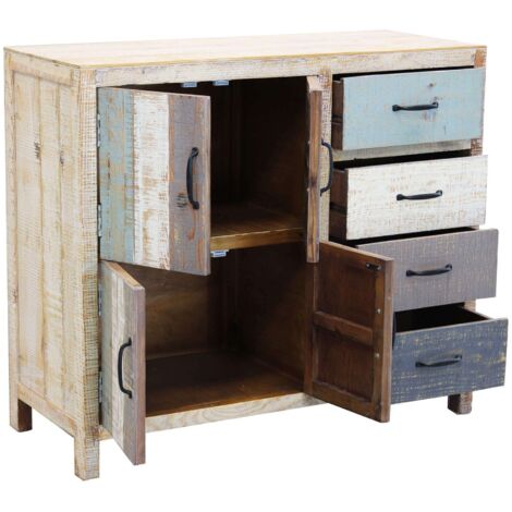 COLORWOOD - mobile 4 cassetti 4 ante