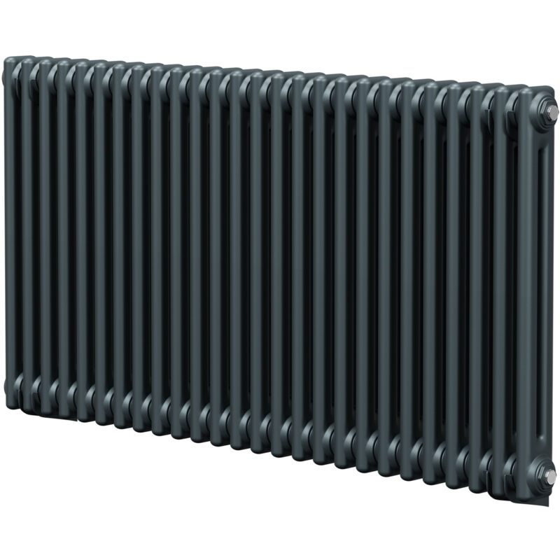 Colosseum Anthracite 600mm x 1164mm Double Panel Radiator