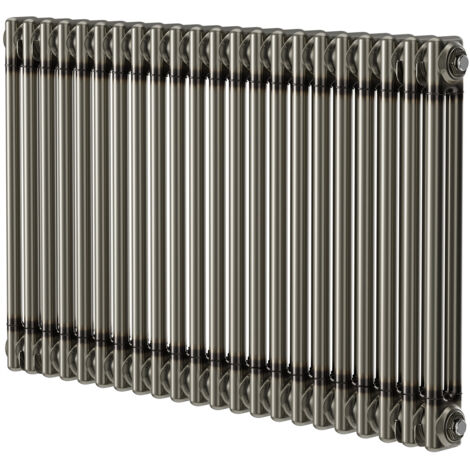 Colosseum Raw Metal 600mm x 988mm Double Panel Radiator
