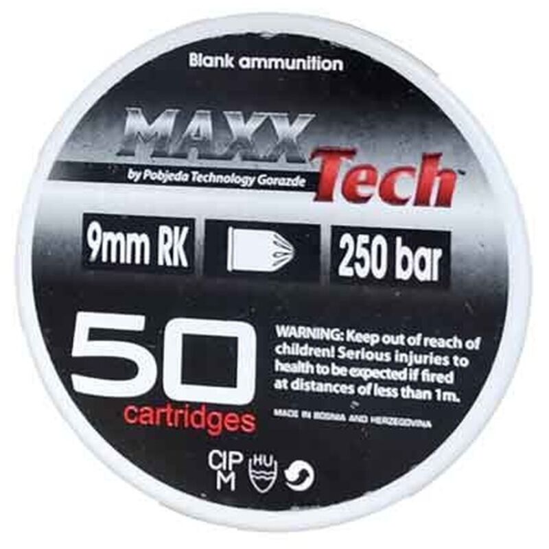 COLPI A SALVE PER PISTOLE SCACCIACANI Calibro 9 - Confezione 50 Pezzi