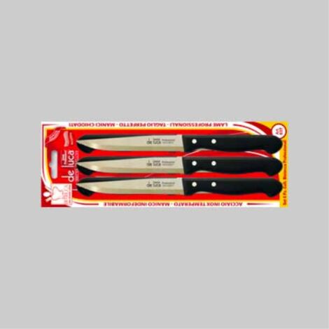 Coltelli da bistecca lama 11 cm - blister 6 pz DE LUCA COLTELLERIE