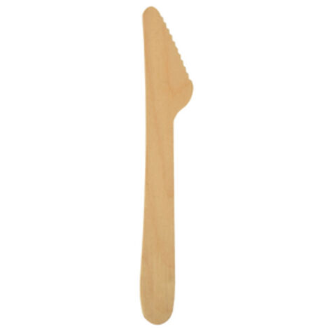 Coltelli in legno, 16,5 cm, 100 pezzi Papstar Pure