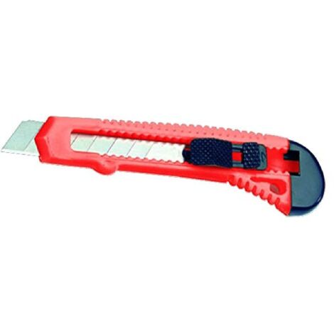 COLTELLI LAMA A SPEZZARE PLASTICA ROSSA ECO