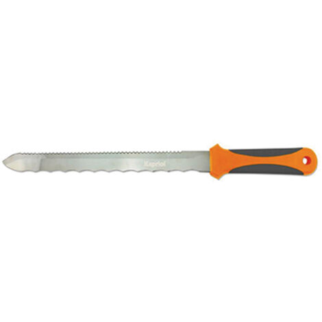 COLTELLO BILAMA PROFESSIONALE TAGLIO MATERIALI ISOLANTI ACCIAIO 28cm KAPRIOL