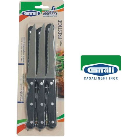 Coltello Bistecca confezione 6 pezzi Prestige