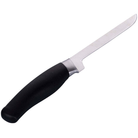 COLTELLO CARNE LAMA 15CM ACCIAO INOX MANICO NERO