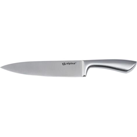 Coltello Chef in Acciaio Inossidabile Lama da 33,5 cm Ideale Carne Pesce Verdure