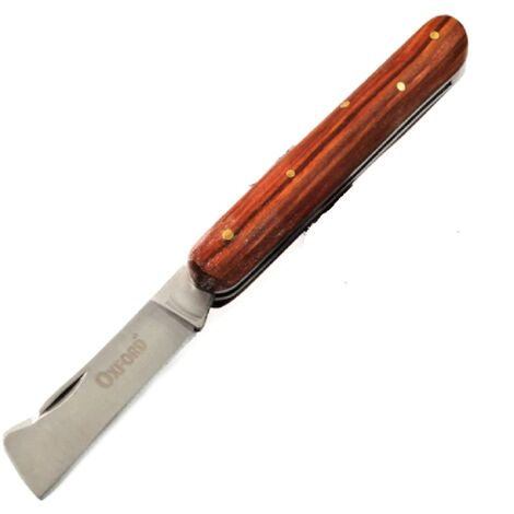 Coltello Pane - manico olivo 28 cm - DUE BUOI Knives