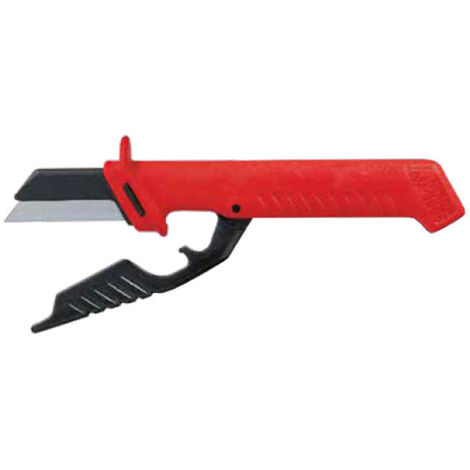 Coltello Con Lama Pesante Cambiabile Int ( Intercable Cod. Av3920 )