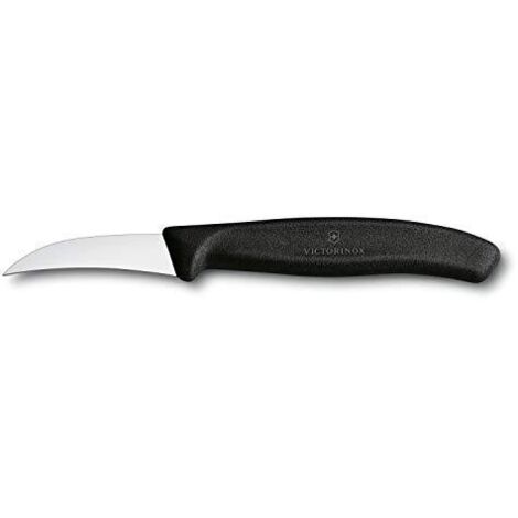 Coltello curvo per verdure, lunghezza 60/162 mm - nero