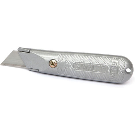 Coltello cutter professionale in lega di zinco lama fissa mm 140 stanley 10-199