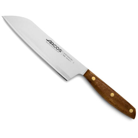 Coltello da cucina Arcos Santoku legno 19 centimetri