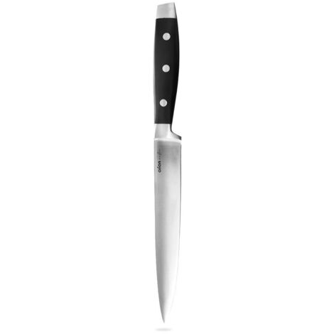 COLTELLO DA CUCINA IN ACCIAIO PER TAGLIO, UNIVERSALE, AFFILATO, 34 CM