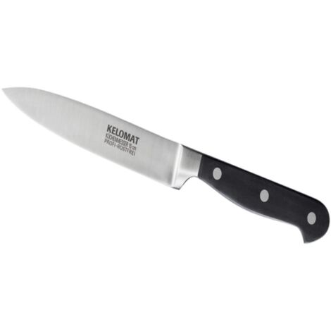 Coltello da cucina Kelomat 15 cm in acciaio cromato forgiato professionale