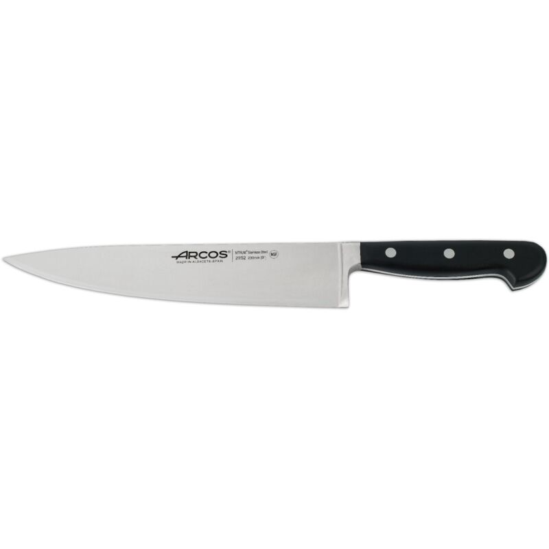 Image of Arcos - coltello da cucina opera 230 mm - Coltelli con lama larga, bordo liscio, stabile e resistente. Coltello multiuso per professionisti e cuochi