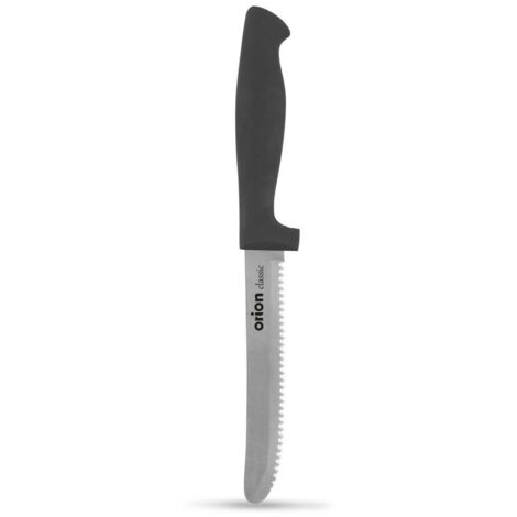 Coltello da cucina Orion Classic in acciaio seghettato per tagliare frutta e panini