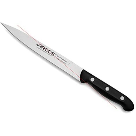 COLTELLO DA PESCA MAITRE SOLE - Coltello con lama lunga e flessibile, bordo liscio e resistente. Sfilettare la sogliola, separandola facilmente dall'osso.