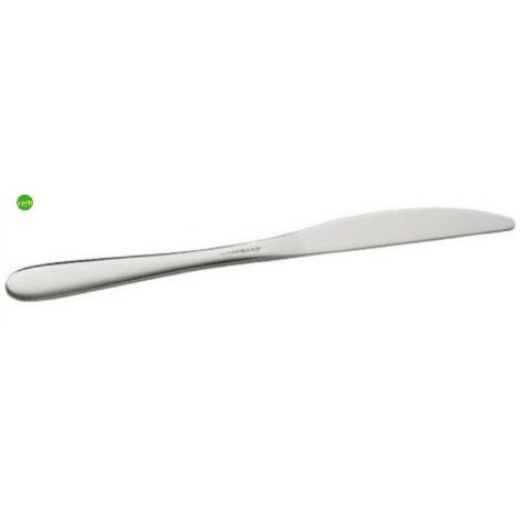 Coltello da tavola segno EME Posateria in acciaio inox lucidato 22 cm