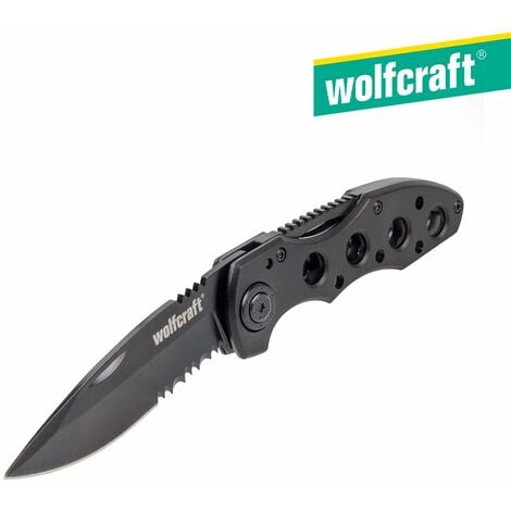 Coltello tascabile Herbertz Wolf Nero 