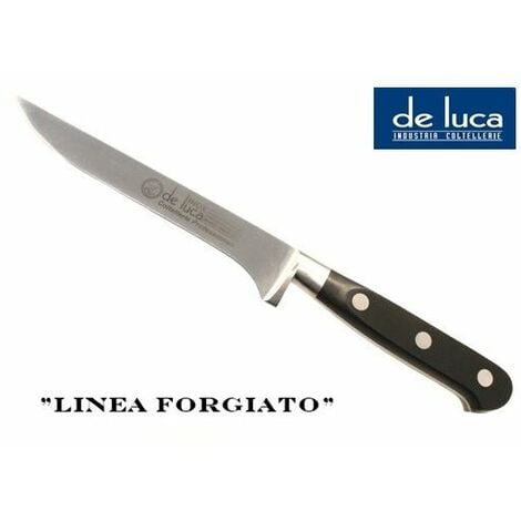 COLTELLO SPELUCCHINO  DE LUCA LINEA GOLD CON MANICO IN RESINA POM