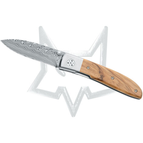 COLTELLO FOX ELITE DAMASCO M/CO OLIVO